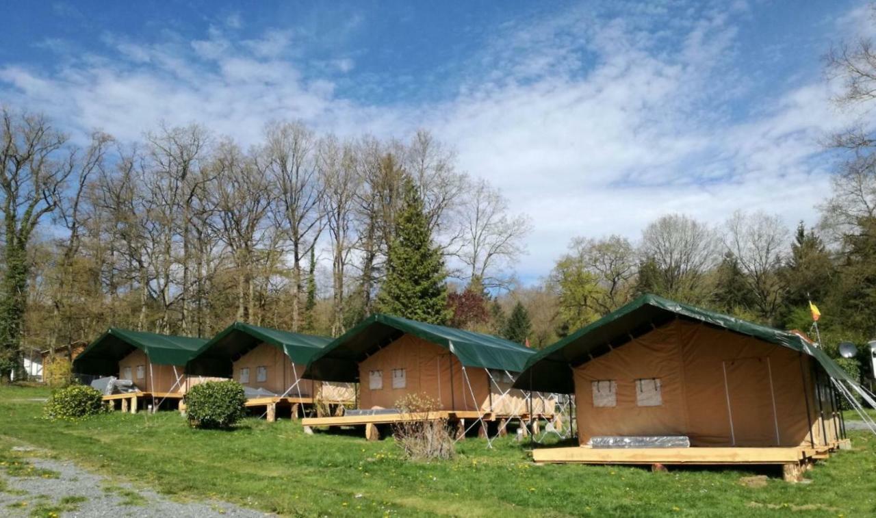 Safari Tent At Camping Le Roptai Rochefort Exterior photo